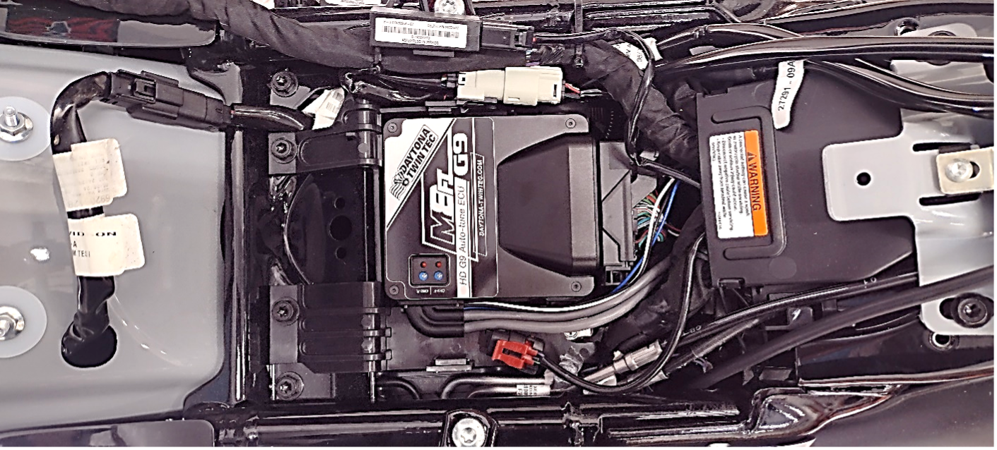M8FI ECU Installed