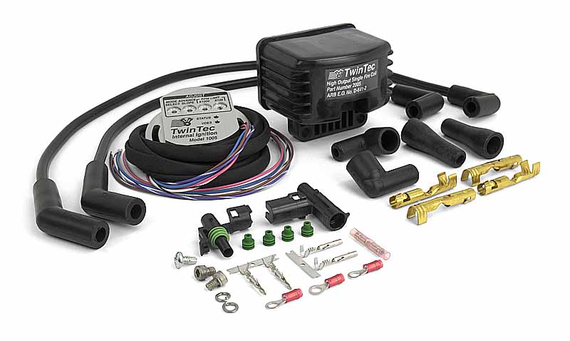 1005 - Internal Ignition - Race - EVO/Shovel - 1970-1999 - 3005 Kit -  includes 1005 Race Ignition(No Two Step), 2005 coil & 3003 wire